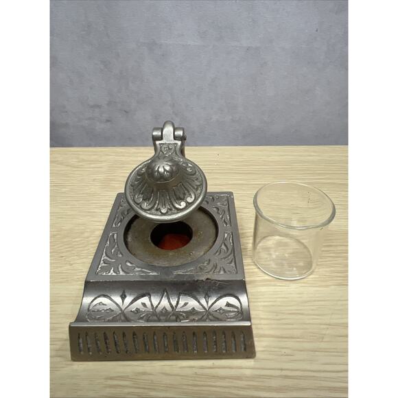 Antique Inkwell Made In England - Picture 2 of 10